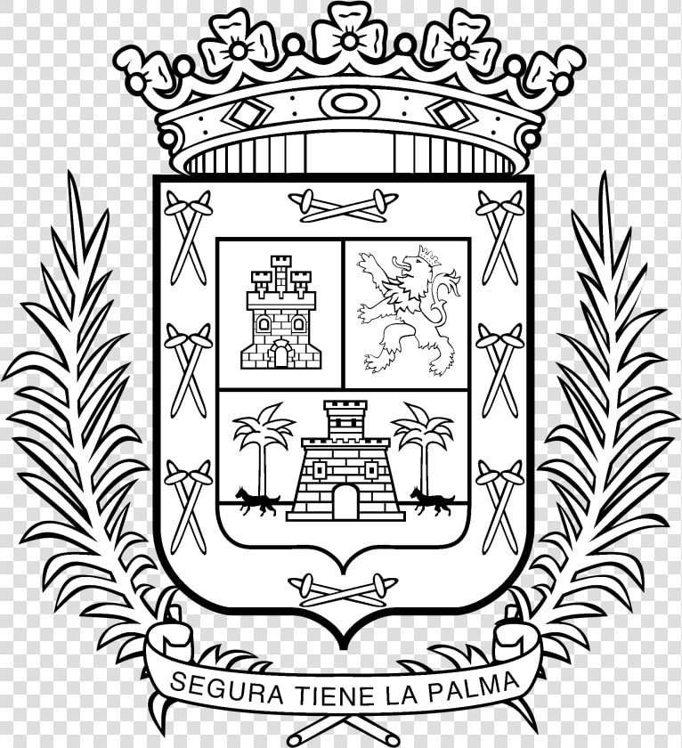 Las Palmas Logo Black And White  HD Png DownloadTransparent PNG