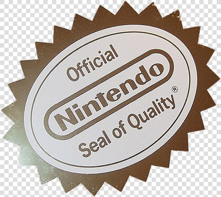 Transparent Nintendo Png   Official Nintendo Seal Of Quality Logo  Png DownloadTransparent PNG