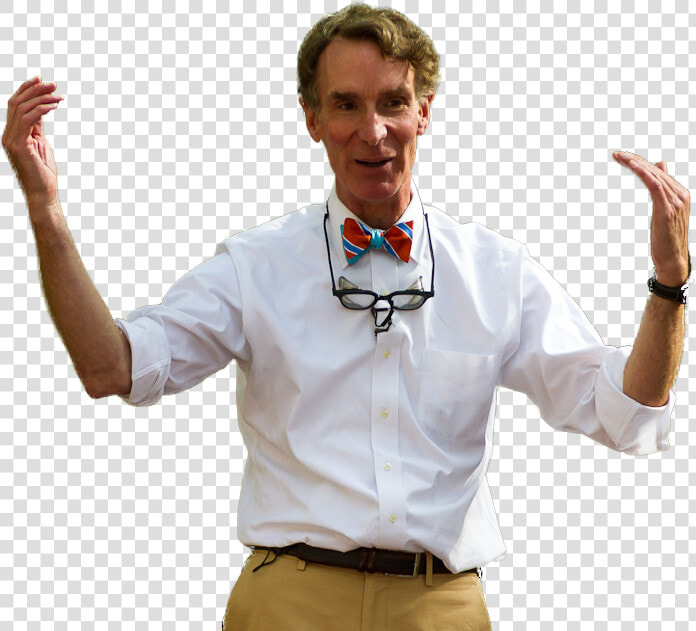 Personbill Nye   Cheering  HD Png DownloadTransparent PNG