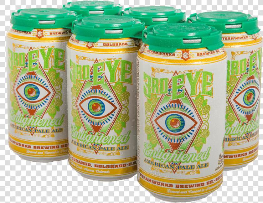 Get Third Eye Pale Ale To Go In A Six Pack Or Growlers   Caffeinated Drink  HD Png DownloadTransparent PNG