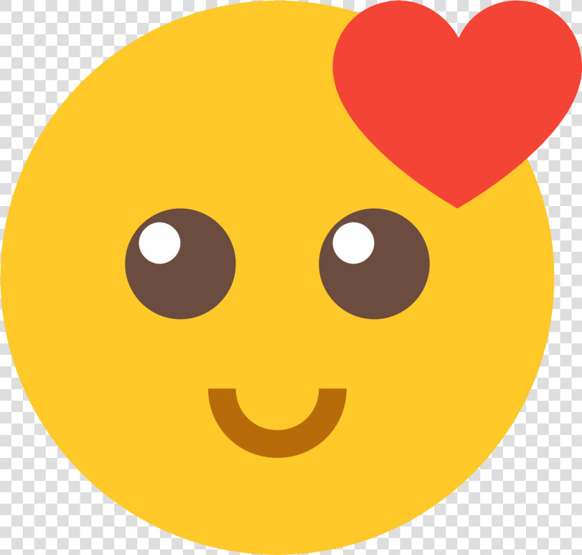 Smiling Face With Heart Icon   Cara Sonriente Icono Png  Transparent PngTransparent PNG