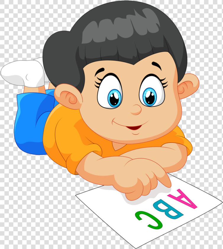 0 13bb05 Faa7db9c Orig Clip Art  Random And Chart   Toddler Reading Cartoon  HD Png DownloadTransparent PNG