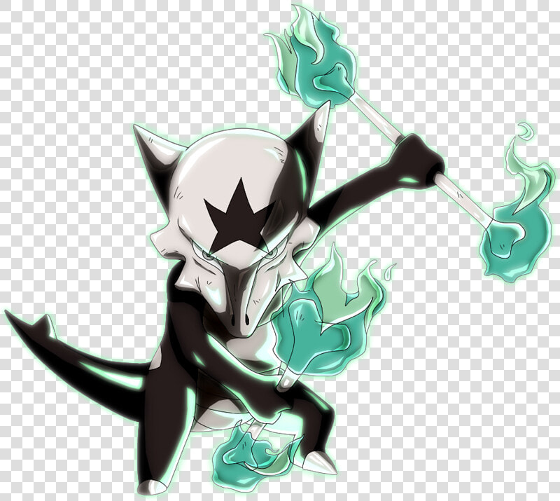 Shiny Alolan Marowak Png  Transparent PngTransparent PNG