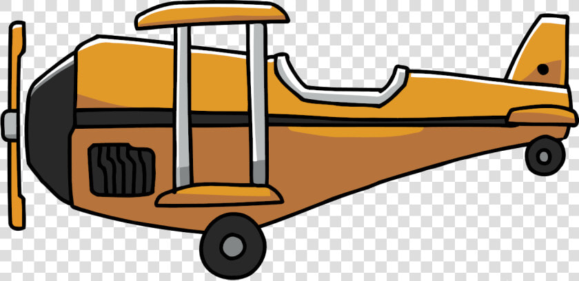 Biplane   Scribblenauts Biplane  HD Png DownloadTransparent PNG