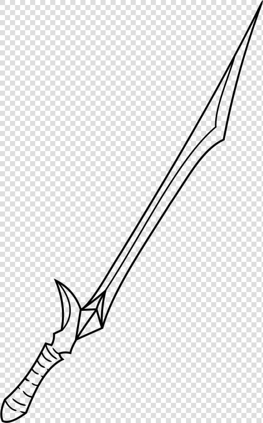 Sword Drawing Png   Dibujos De Espadas De Anime  Transparent PngTransparent PNG