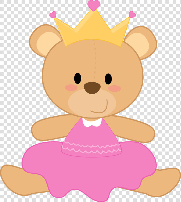 Ursinho Menina Png   Teddy Bear Princess Clipart  Transparent PngTransparent PNG