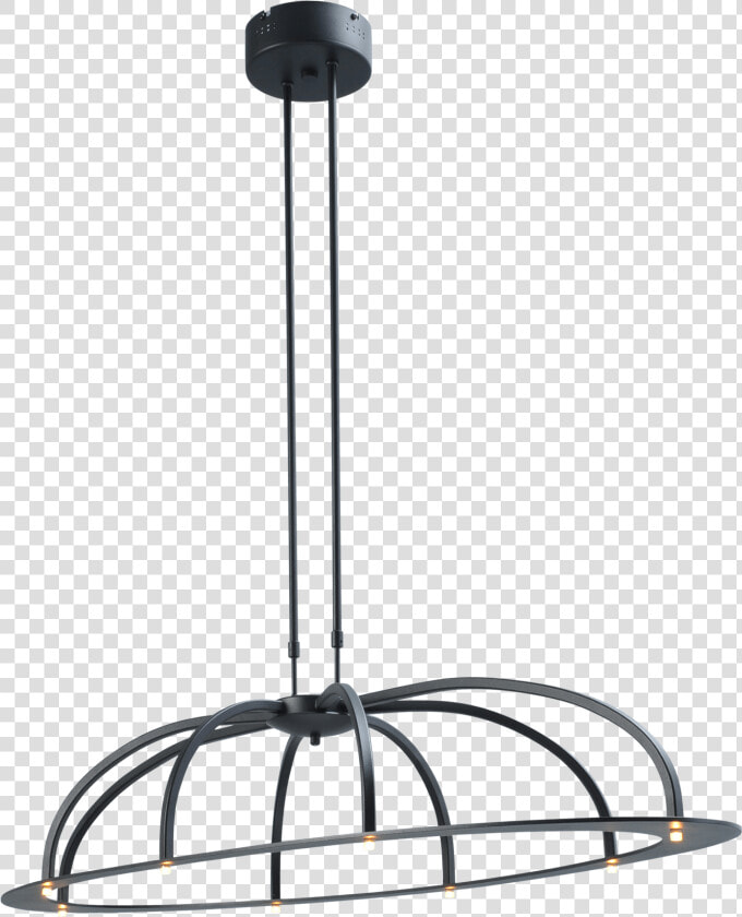 Dante Hl Dante Black Oval 110cm   Ceiling Fixture  HD Png DownloadTransparent PNG