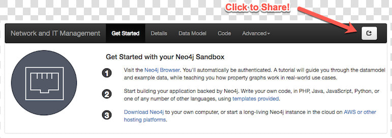 Learn About Upgrades To The Neo4j Sandbox Including   Neo4j Sandbox  HD Png DownloadTransparent PNG