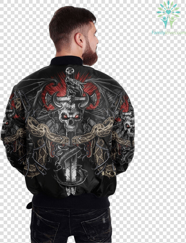 Gothic Anne Stokes Skulls Over Print Jacket  tag Familyloves   Duty Is My Life  HD Png DownloadTransparent PNG