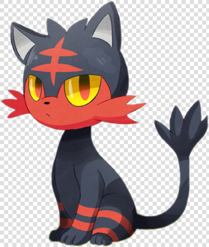 Litten   Pokemon Pikachu And Litten  HD Png DownloadTransparent PNG