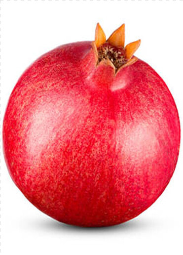 Pomegranate Transparent Single   Top Of A Pomegranate  HD Png DownloadTransparent PNG