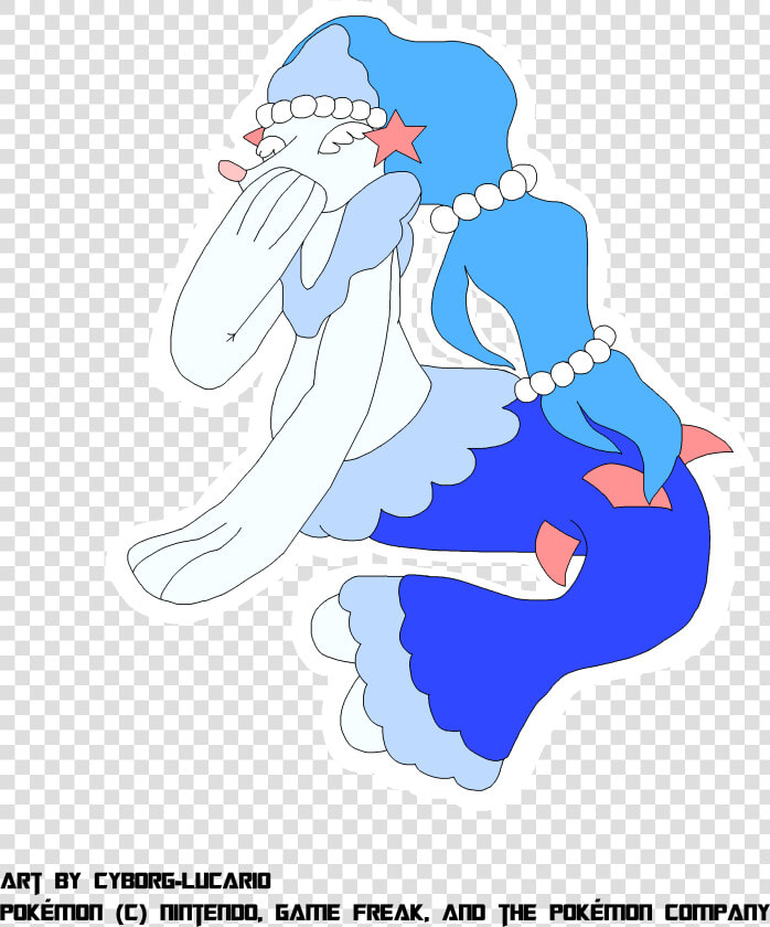  com  Giggling Primarina   Illustration  HD Png DownloadTransparent PNG