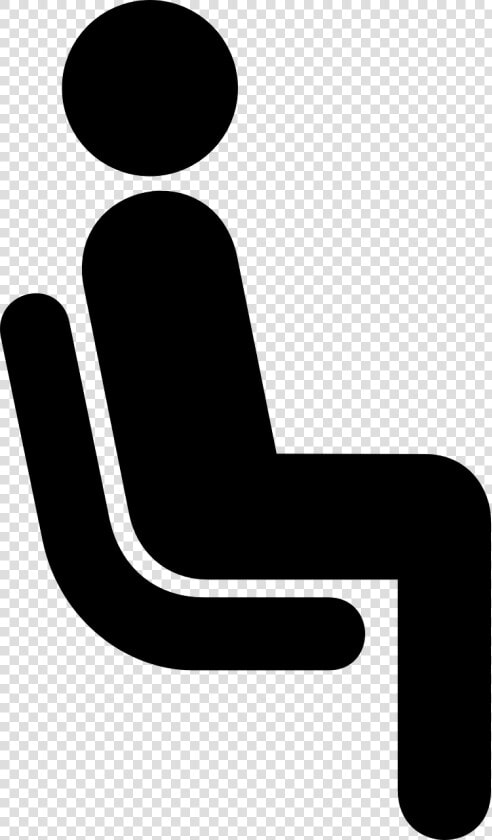 Stickman Sitting On Chair  HD Png DownloadTransparent PNG