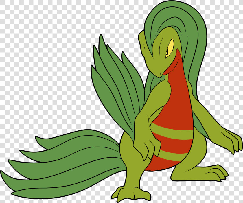 Transparent Grovyle Png   Illustration  Png DownloadTransparent PNG