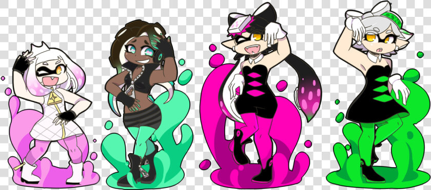 Splatoon 2 Arms The Legend Of Zelda   Splatoon Off The Hook Amiibo  HD Png DownloadTransparent PNG