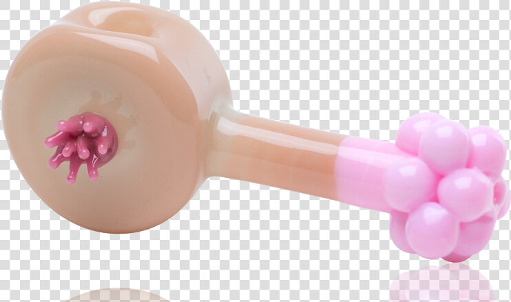 Empire Glassworks Plumbus Hand Pipe   Plumbus Rick And Morty Bong  HD Png DownloadTransparent PNG