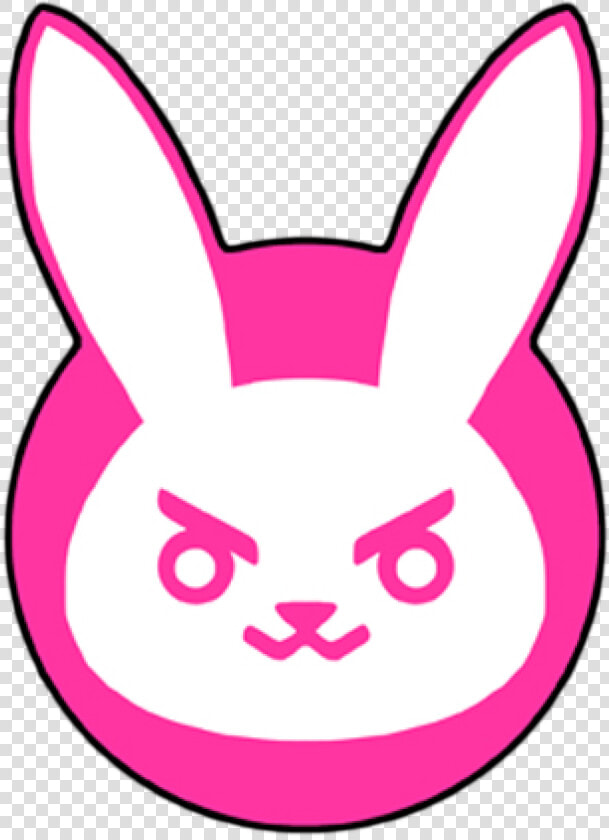 Dva Overwatch Bunny Logo   D Va Logo  HD Png DownloadTransparent PNG