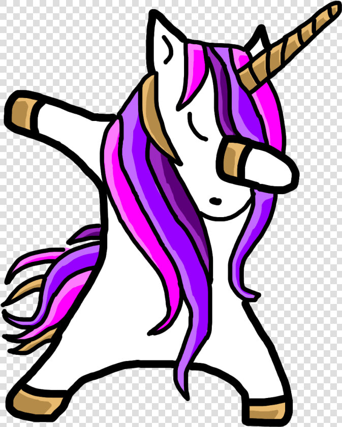 Dab Dabbing Dabbingunicorn Unicorn Purple Pink White   Dabbing Unicorn Transparent Gif  HD Png DownloadTransparent PNG