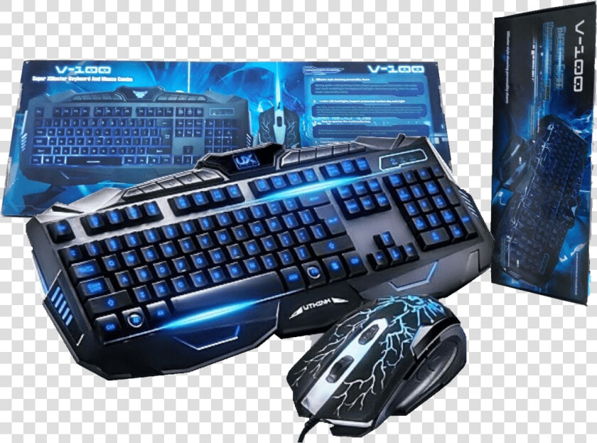 Download Keyboards Kit Mouse   V 100 Super Xblaster Keyboard  HD Png DownloadTransparent PNG