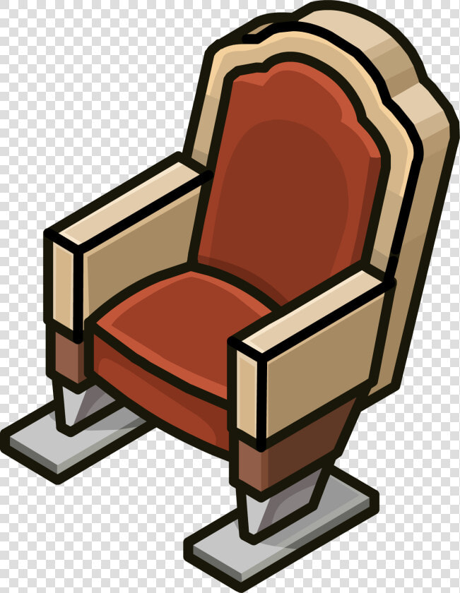 Theater Seat Penguin Wiki   Club Penguin Theater Furniture  HD Png DownloadTransparent PNG