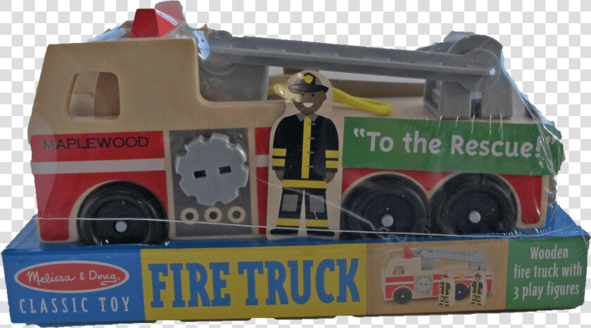 Customized Maplewood Fire Truck   Melissa And Doug Fire Truck  HD Png DownloadTransparent PNG