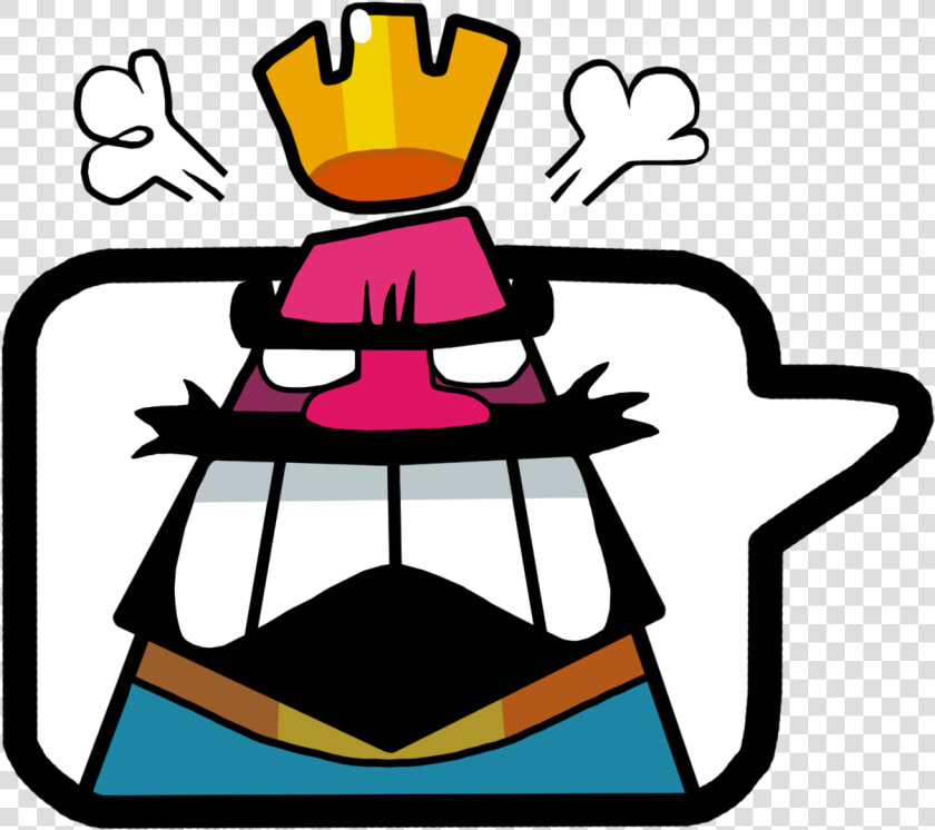 Transparent Emotes Clash Royale   Clash Royale Angry Emote  HD Png DownloadTransparent PNG