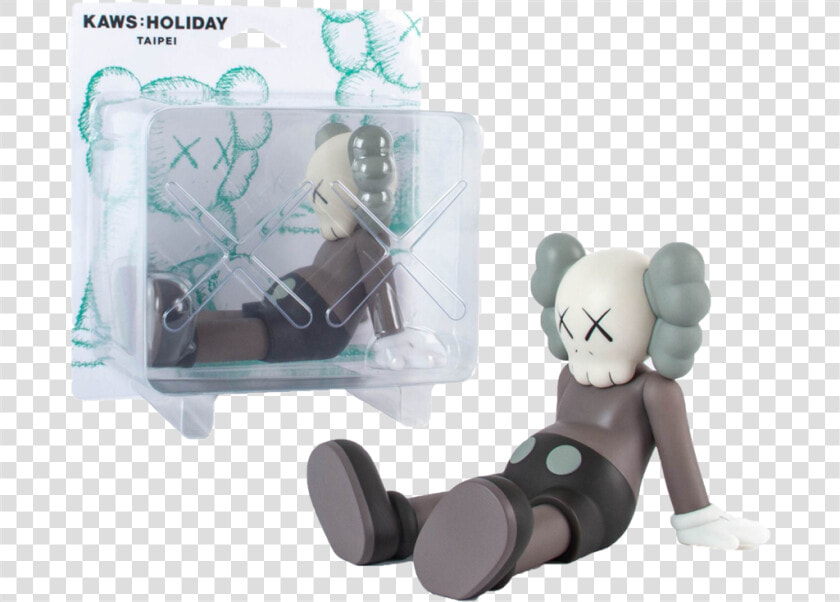 Kaws Holiday Limited 7 inch Vinyl Figure Brown   Kaws Holiday Taipei Figure  HD Png DownloadTransparent PNG