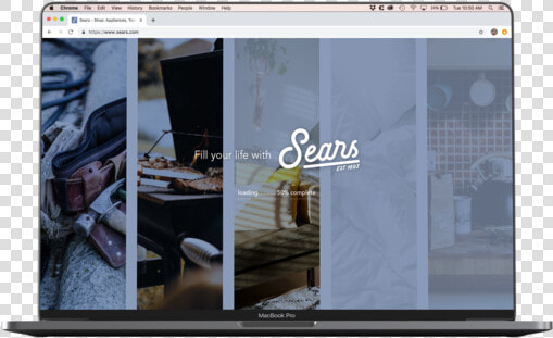 Sears Loading Mockup  HD Png DownloadTransparent PNG