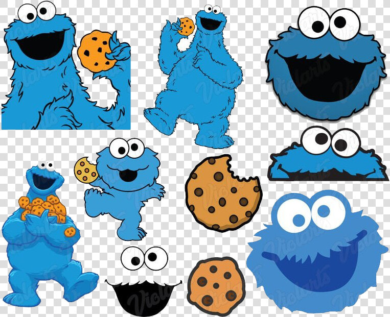 Cookie Monster Download Transparent Png Image   Cookie Monster Face Svg  Png DownloadTransparent PNG