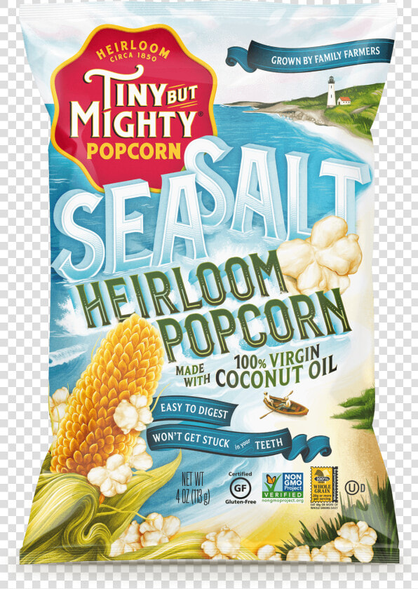 Product Rte Sea Salt   Packaging Tiny Popcorn  HD Png DownloadTransparent PNG