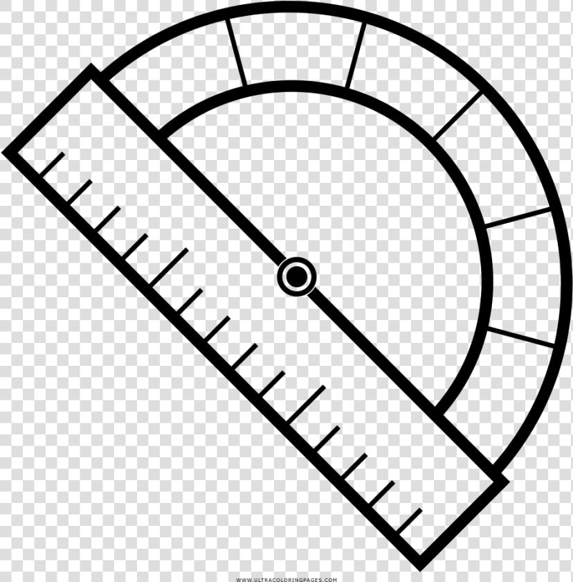 Protractor Coloring Page   Time Travel Clock Png  Transparent PngTransparent PNG