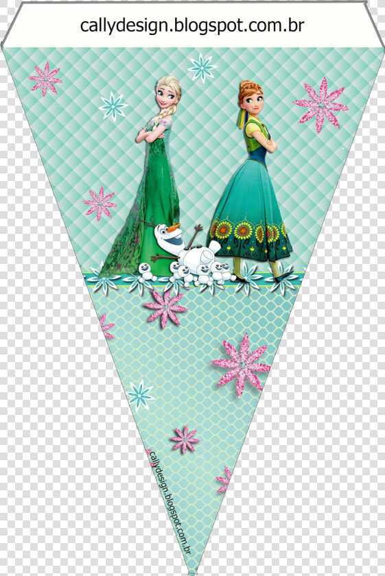 Bandeirola Frozen Fever Para Imprimir  HD Png DownloadTransparent PNG