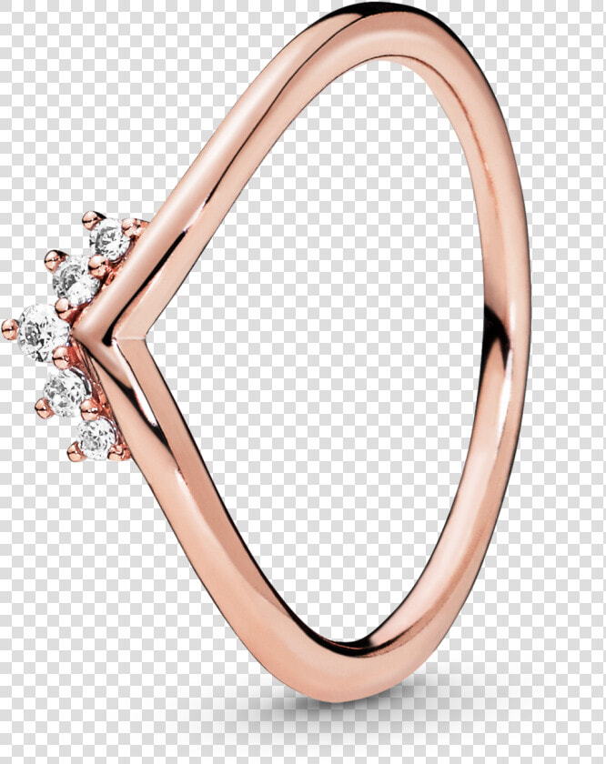 Pandora   Title   Tag   Pandora Tiara Wishbone Ring  HD Png DownloadTransparent PNG