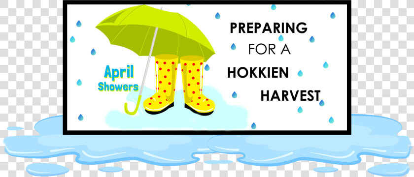 Final Title April And Puddle   Umbrella  HD Png DownloadTransparent PNG