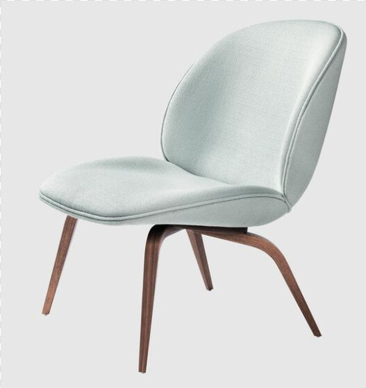 Beetle Lounge Chair With Wood Base   Chair  HD Png DownloadTransparent PNG