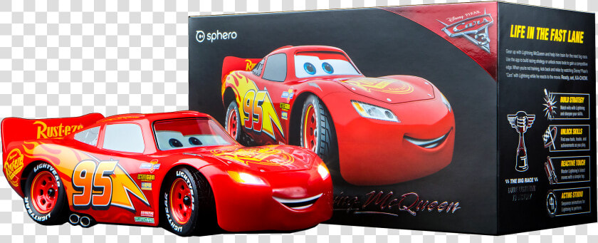 Transparent Lightning Mcqueen Png   Sphero Ultimate Lightning Mcqueen Vehicle  Png DownloadTransparent PNG