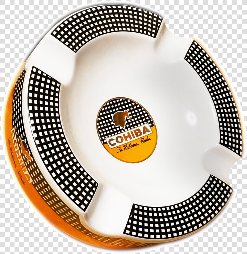 Cohiba Cigars Large Ceramic Ashtray   Outdoor Large Cigar Ashtray  HD Png DownloadTransparent PNG