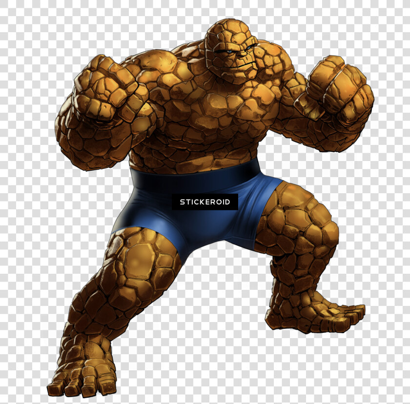 Thing   Mole Marvel Avengers Alliance  HD Png DownloadTransparent PNG