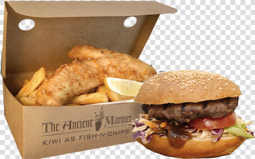 Fish And Chips Png  fast Food  Hd Png Download   Ancient Mariner Hamburger  Transparent PngTransparent PNG