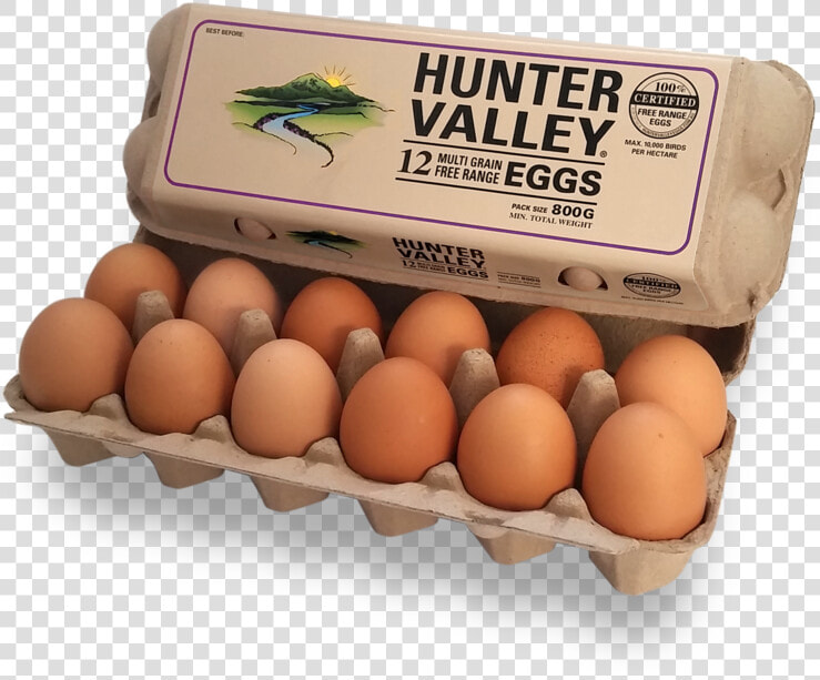 Hunter Valley Eggs 12 Multi Grain Free Range Eggs 800g  HD Png DownloadTransparent PNG