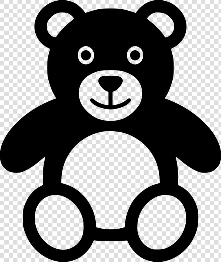 Teddy Bear   Clip Art Black Teddy Bear  HD Png DownloadTransparent PNG