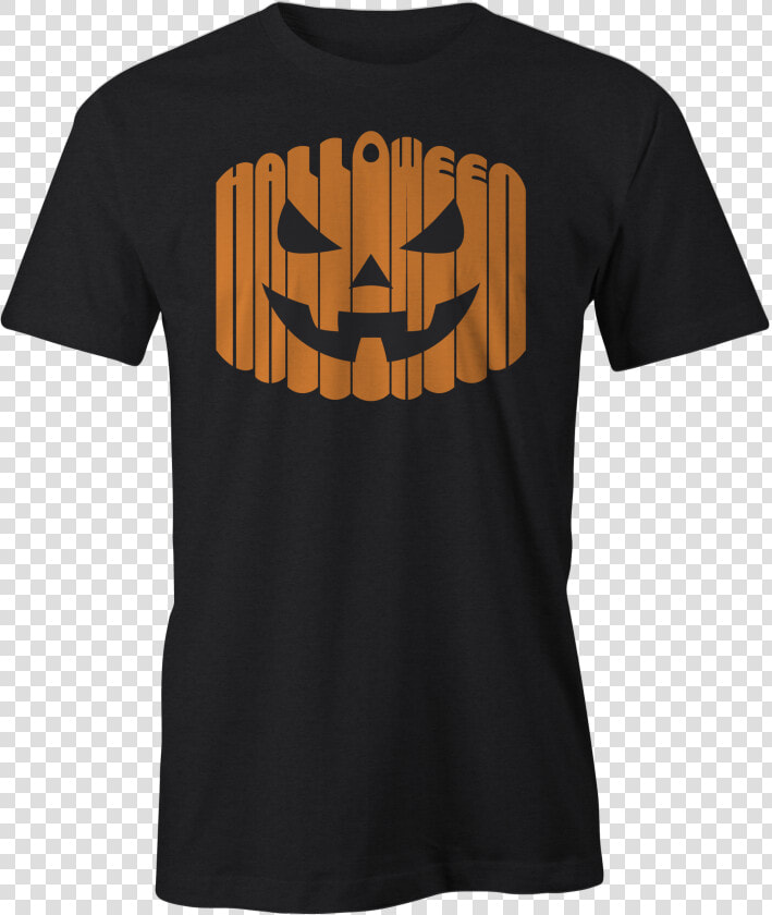 Halloween Pumpkin Face   Haunter T Shirt  HD Png DownloadTransparent PNG