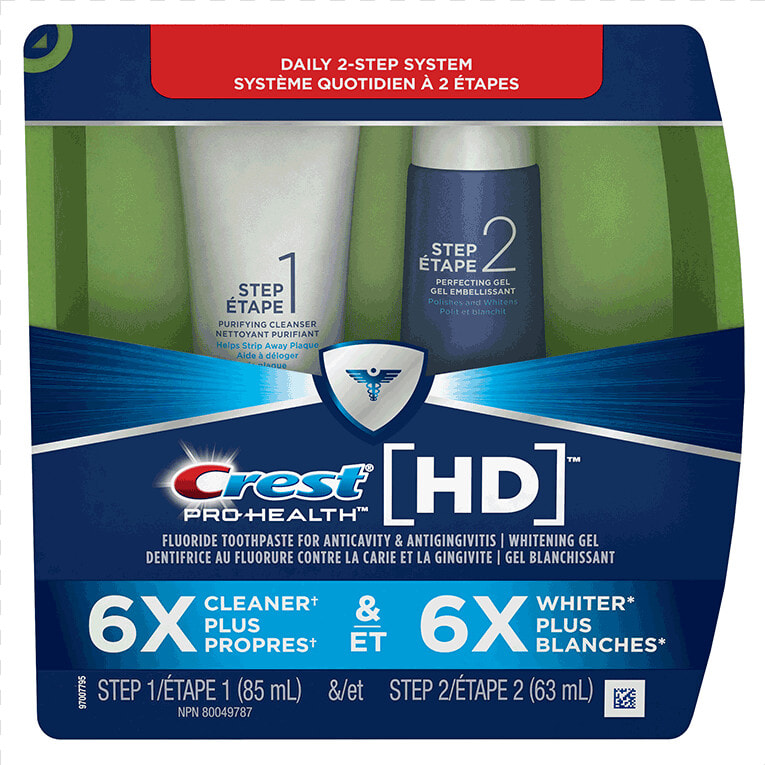 Crest Pro Health Hd Daily 2 Step System   Crest Pro Health Hd  HD Png DownloadTransparent PNG