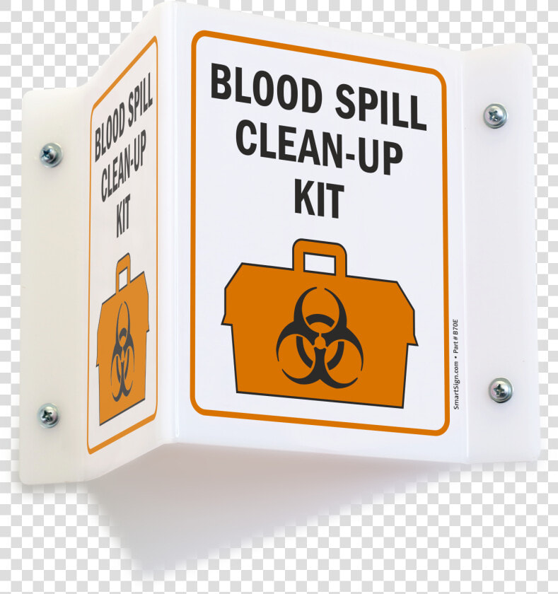 Biohazard Spill Kit Sign  HD Png DownloadTransparent PNG