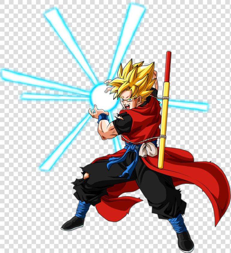 C Fakepath Goku Xeno Kamehameha By Lucario Strike db2k5as   Xeno Goku Super Saiyan  HD Png DownloadTransparent PNG