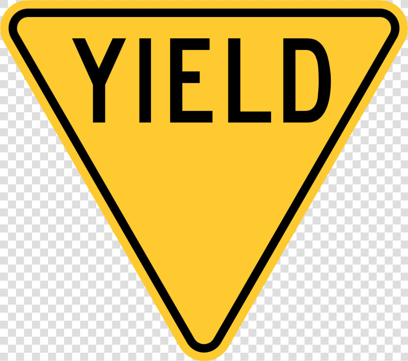 United States Sign   Yield Sign  HD Png DownloadTransparent PNG