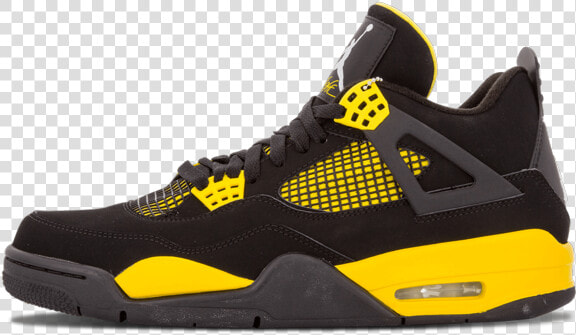 Air Jordan 4 Retro Thunder   Billie Eilish Inspired Outfits  HD Png DownloadTransparent PNG