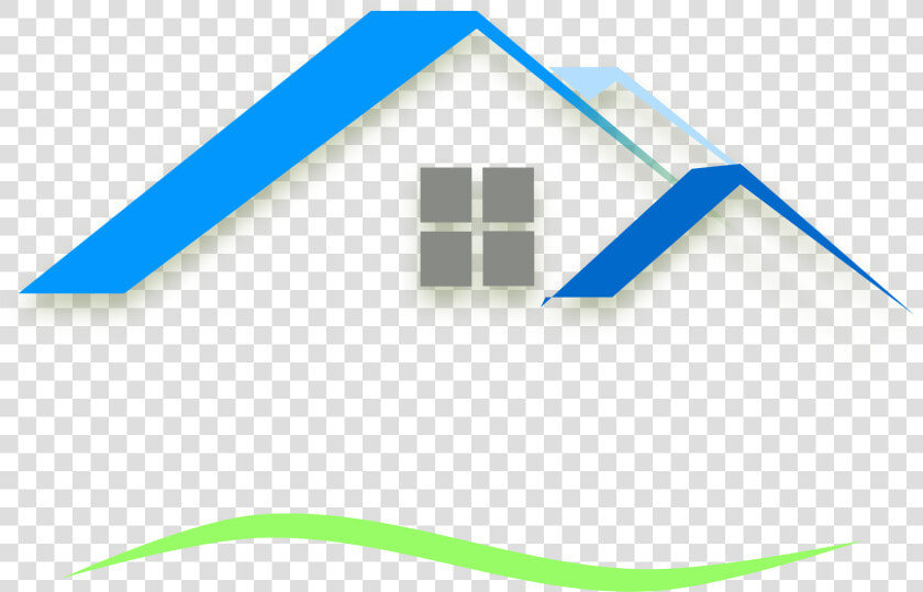 Casa  Techo  Azul  País  Condado  La Construcción De   Real Estate Clipart  HD Png DownloadTransparent PNG