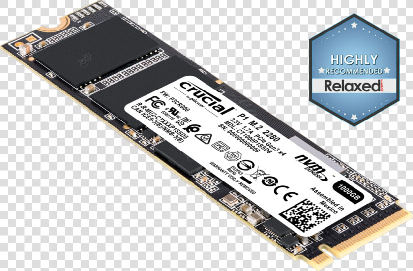 Crucial P1 Ssd   Crucial P1  HD Png DownloadTransparent PNG