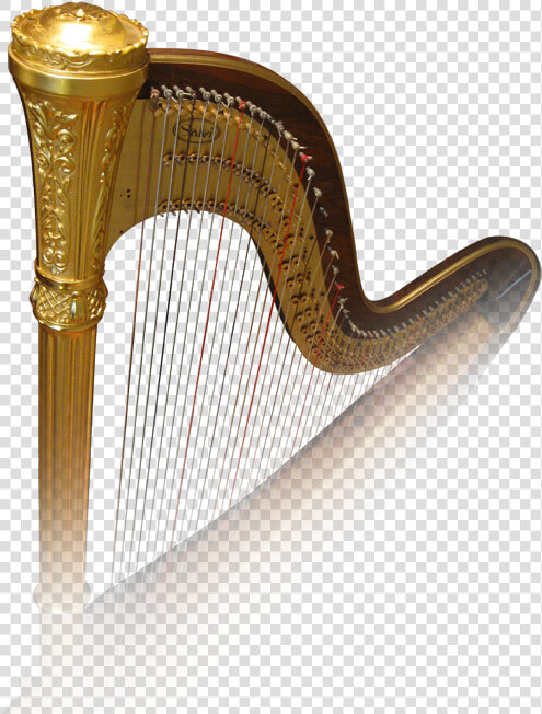 Gold Harp   Gambar Kecapi Di Mazmur  HD Png DownloadTransparent PNG